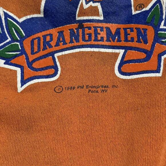 Vintage 80s Syracuse Orangemen Crewneck - Picture 3 of 7